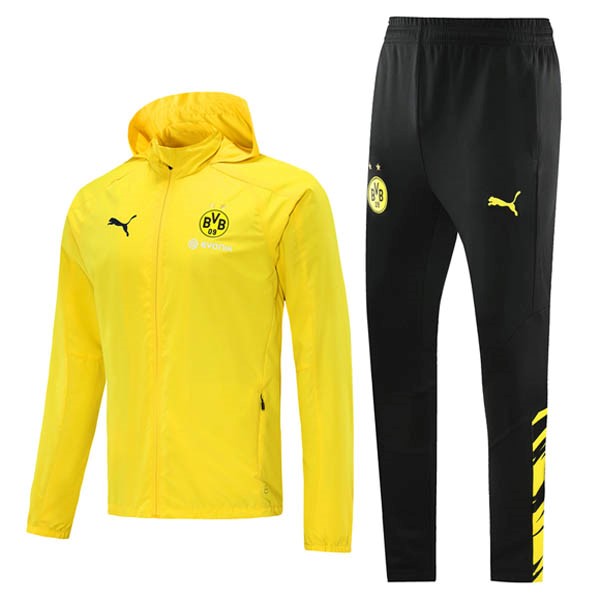 Rompevientos Dortmund Conjunto Completo 2021-2022 Amarillo Negro